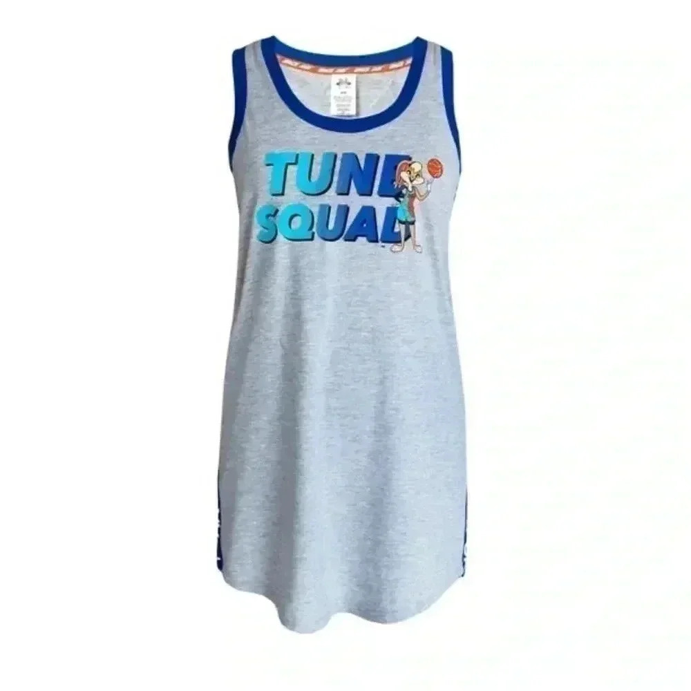 ❤️2/$30❤️[S]Space Jam 2 Tank Sleep  Shirt for Ladies